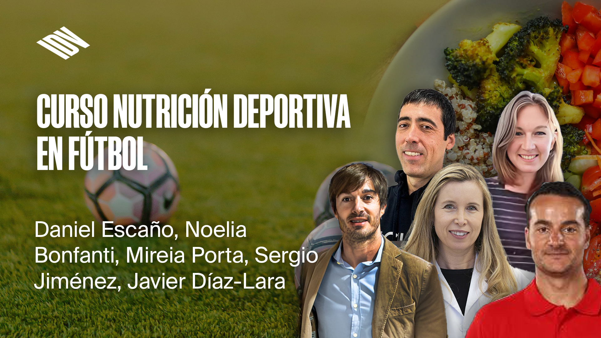 Curso de Nutrición Deportiva en Fútbol