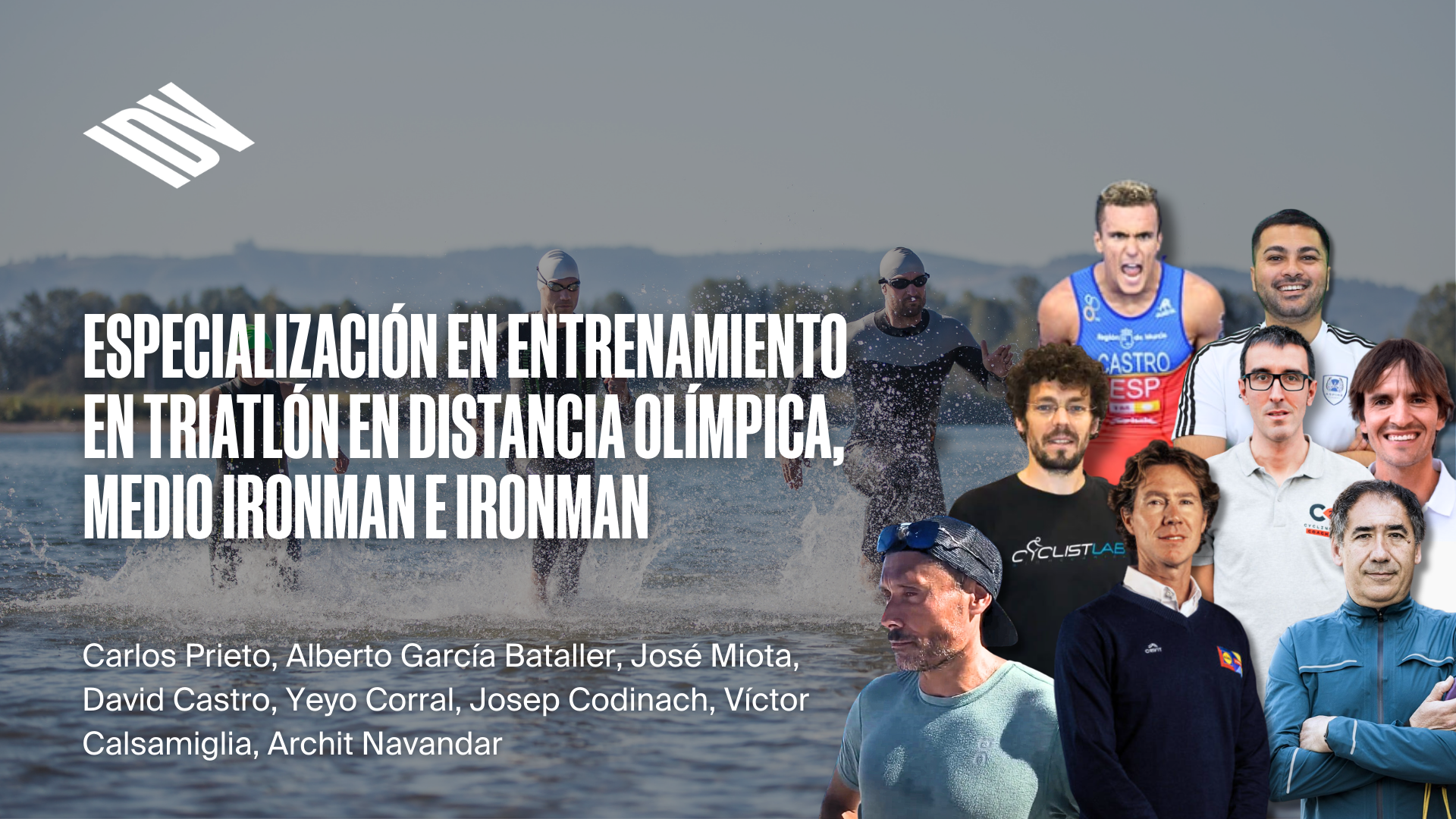Especialización en Entrenamiento en Triatlón en Distancia Olímpica, Medio Ironman y Ironman.