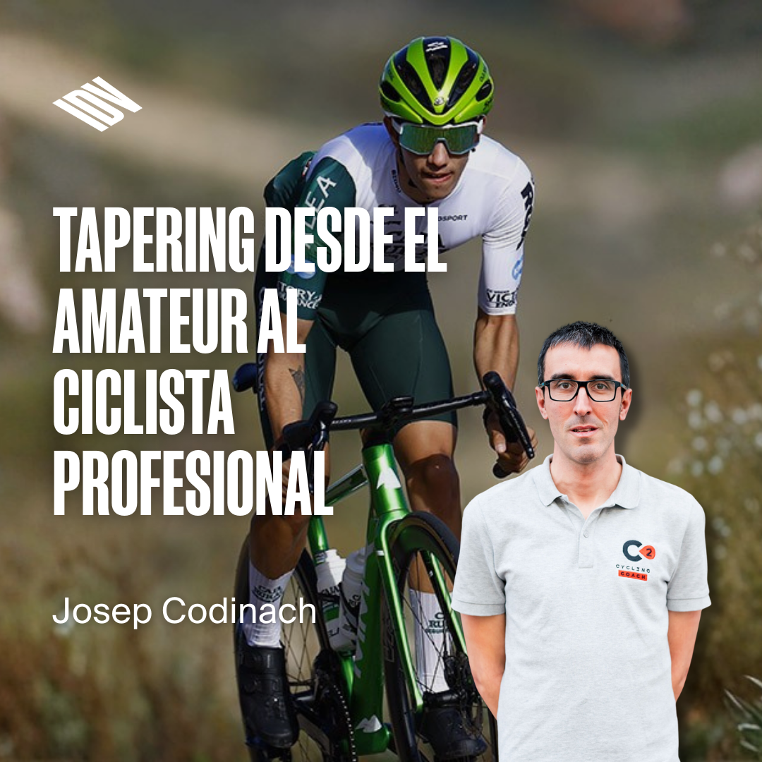 Tapering desde el amateur al ciclista Profesional